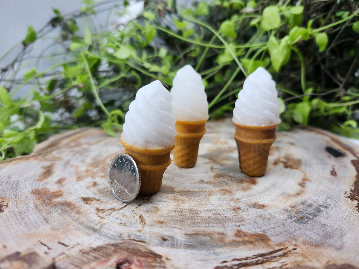 JASPER AND MARBLE ICE CREAM CONE