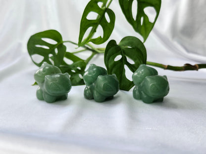 GREEN AVENTURINE BULBASAUR