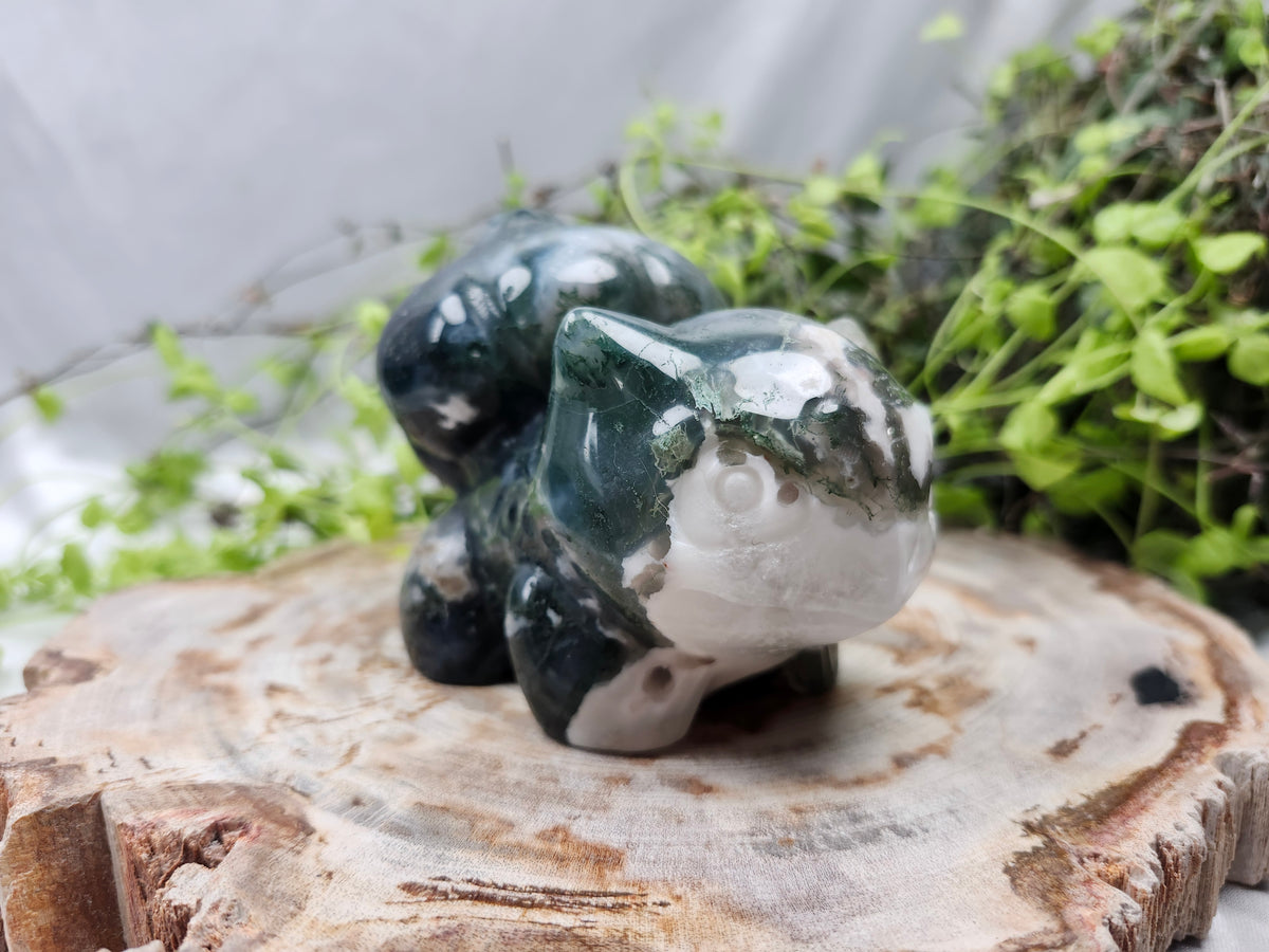 XL MOSS AGATE BULBASAUR