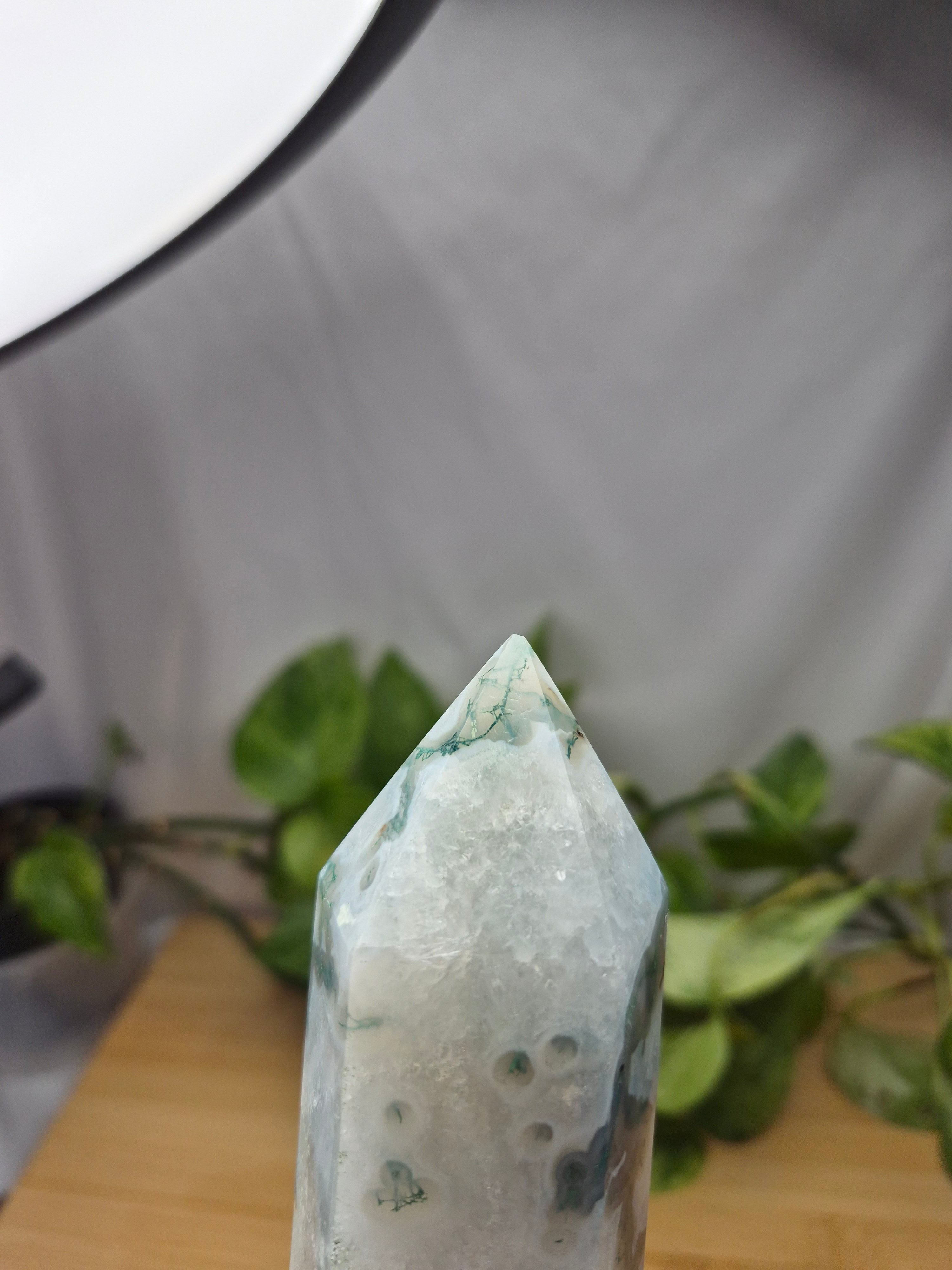 MOSS AGATE TOWER