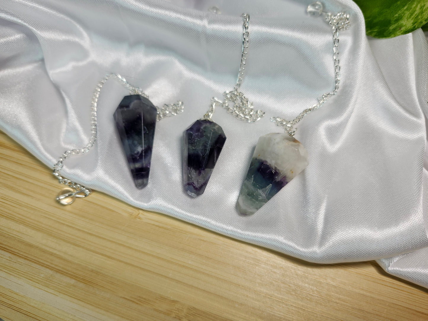 RAINBOW FLUORITE PENDULUM