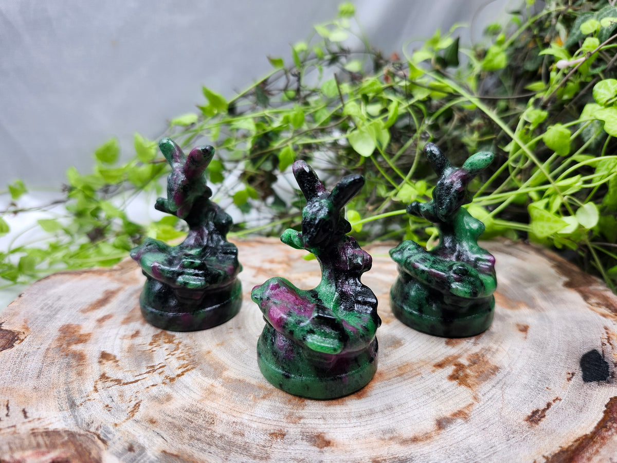 RUBY ZOISITE RAYQUAZA
