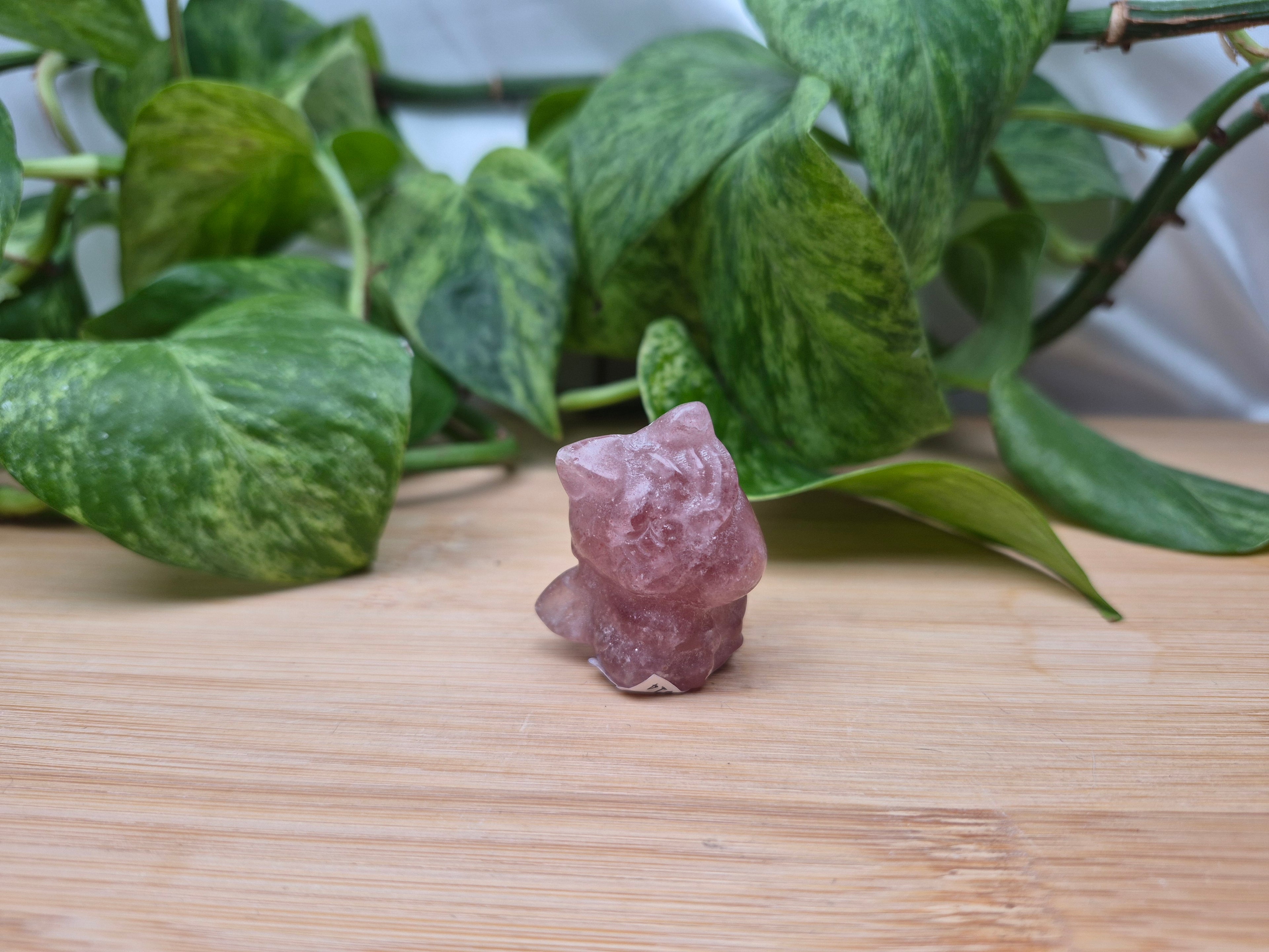 STRAWBERRY QUARTZ UNICORN