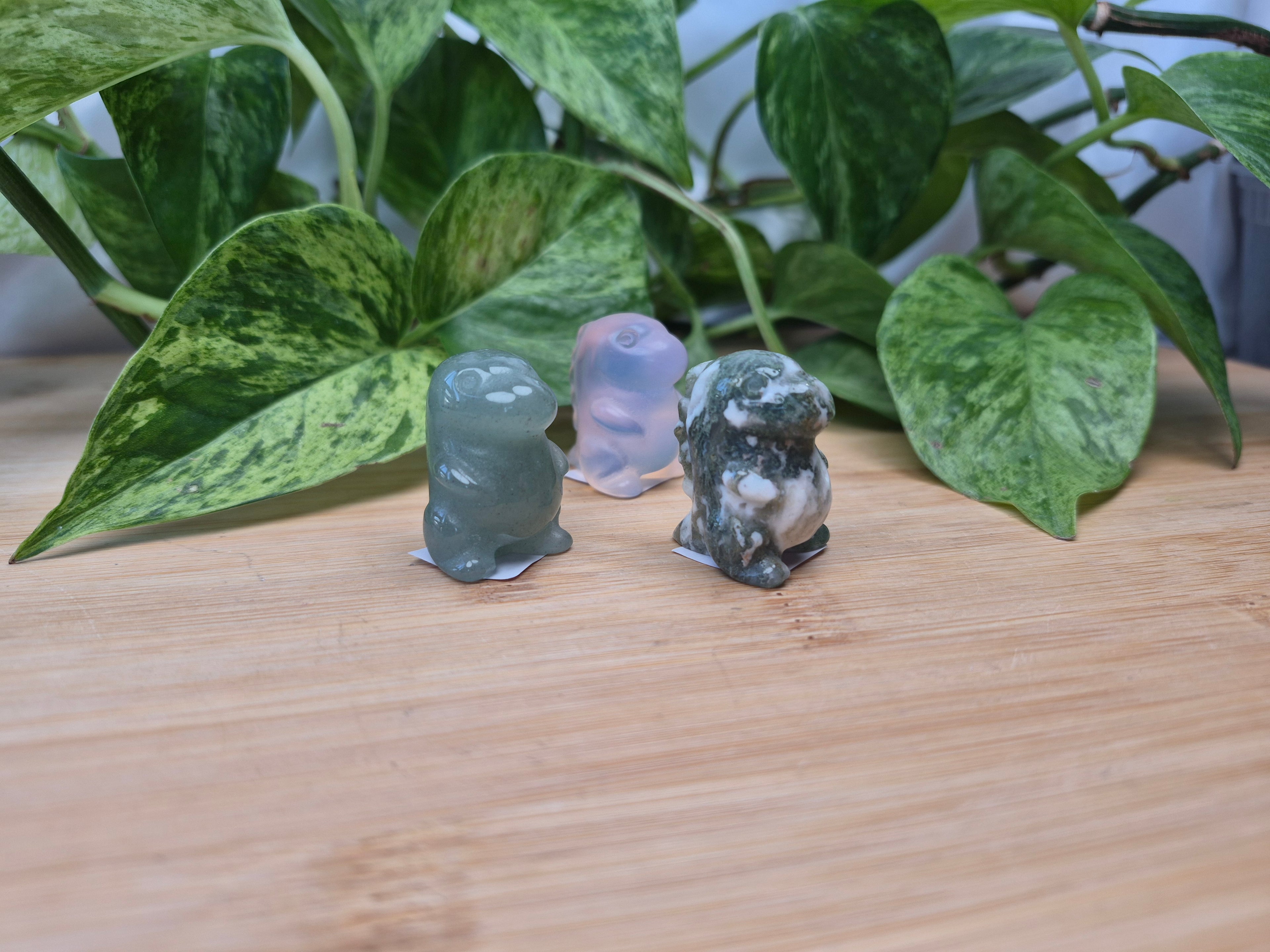 MIXED CRYSTAL CHUBBY DINOSAUR SM