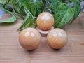YELLOW CALCITE SPHERE