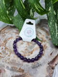 8mm AMETHYST BRACELET