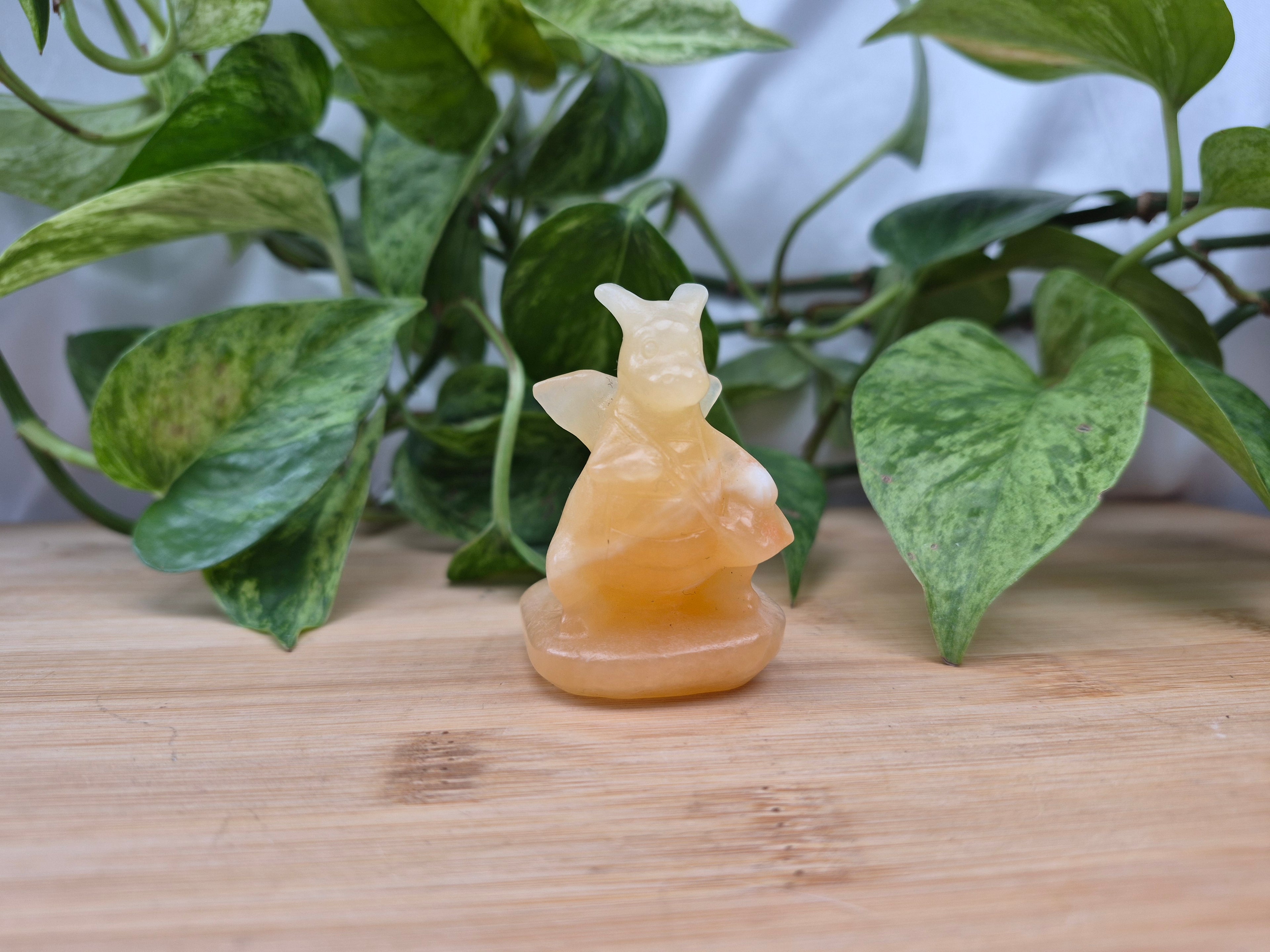 ORANGE CALCITE DRAGONITE MD