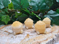 ORANGE CALCITE POMPOM PURIN