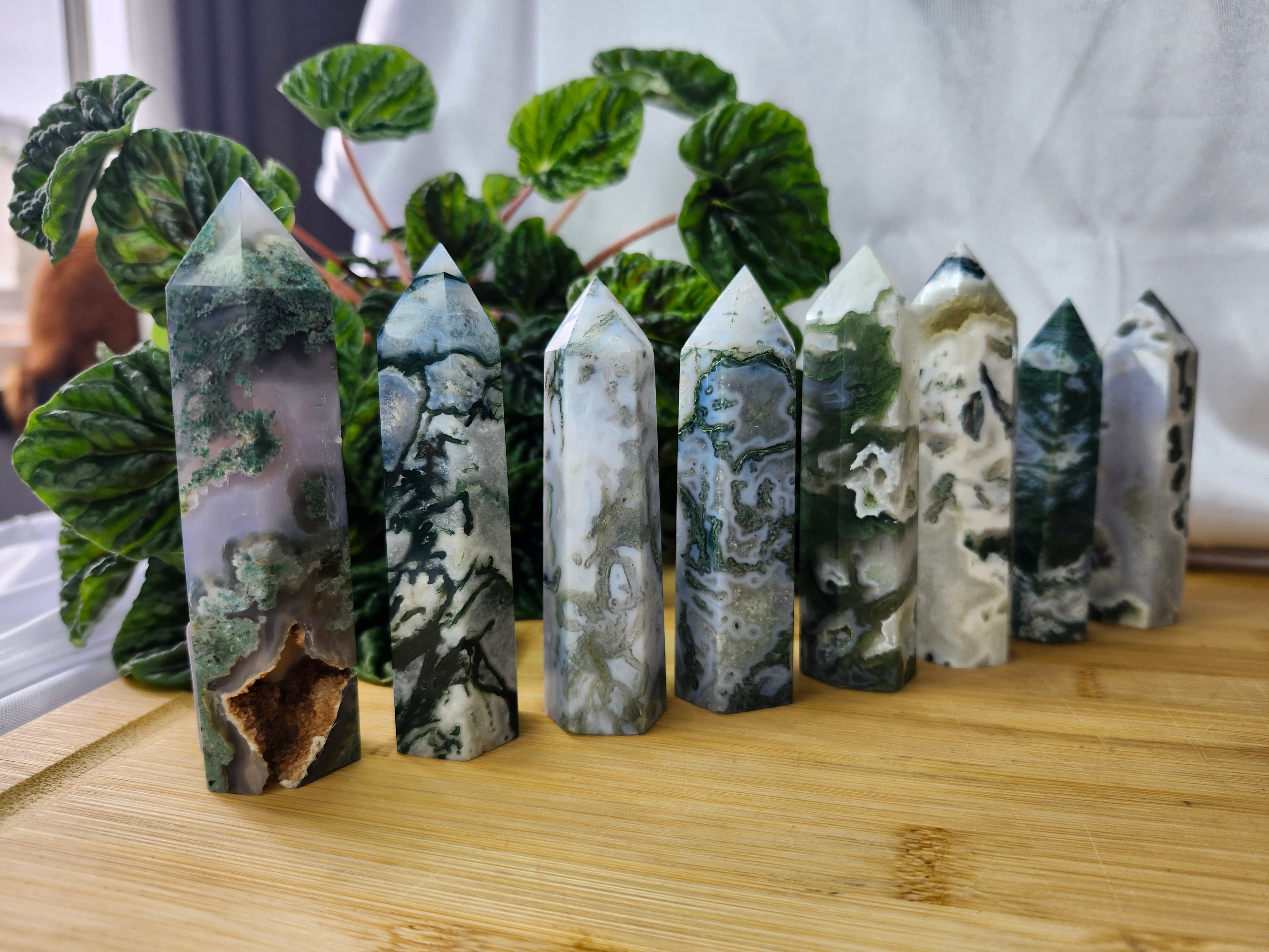MOSS AGATE TOWER