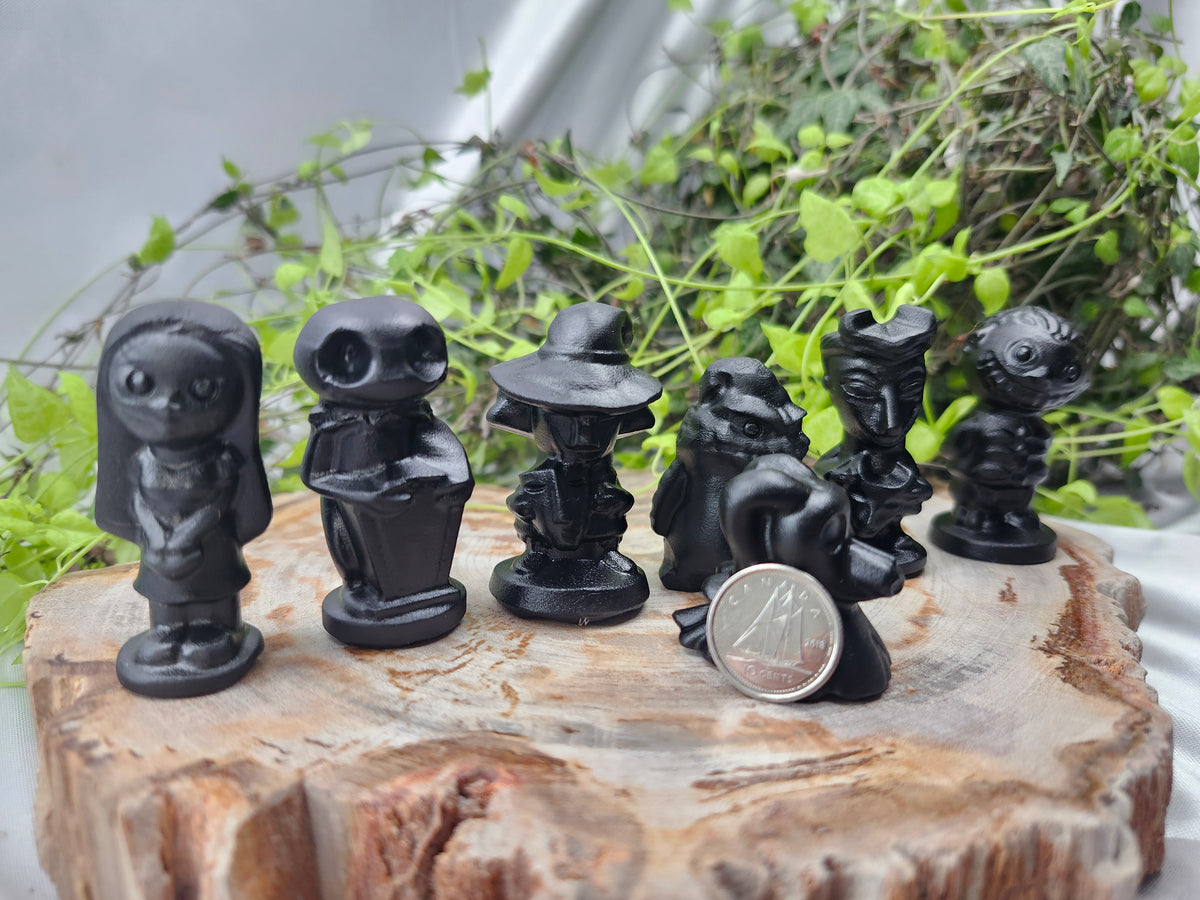 MIXED CRYSTAL NIGHTMARE BEFORE XMAS SET (7pc)