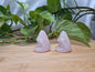 ROSE QUARTZ SHARK HEAD