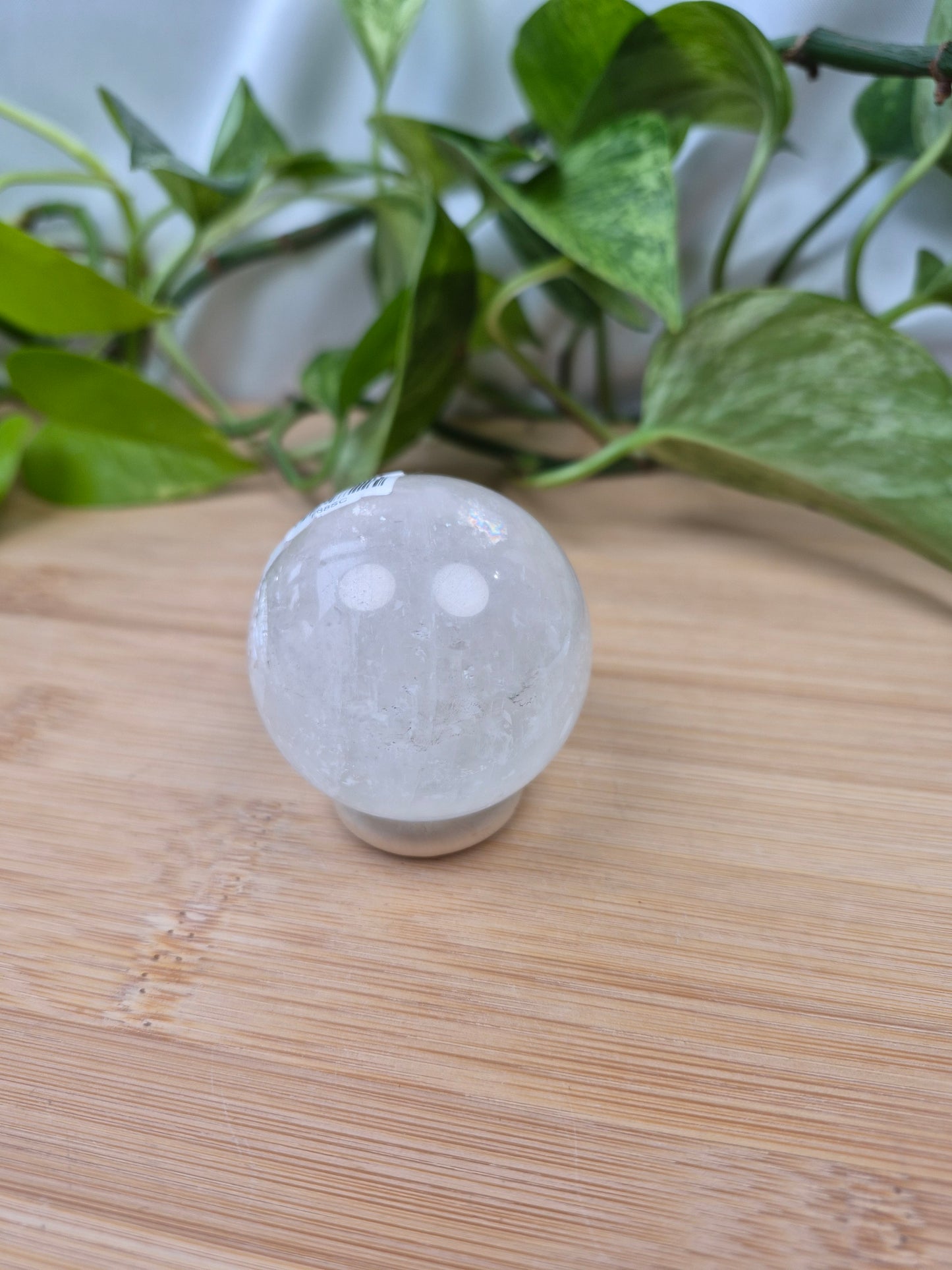 CLEAR CALCITE SPHERE