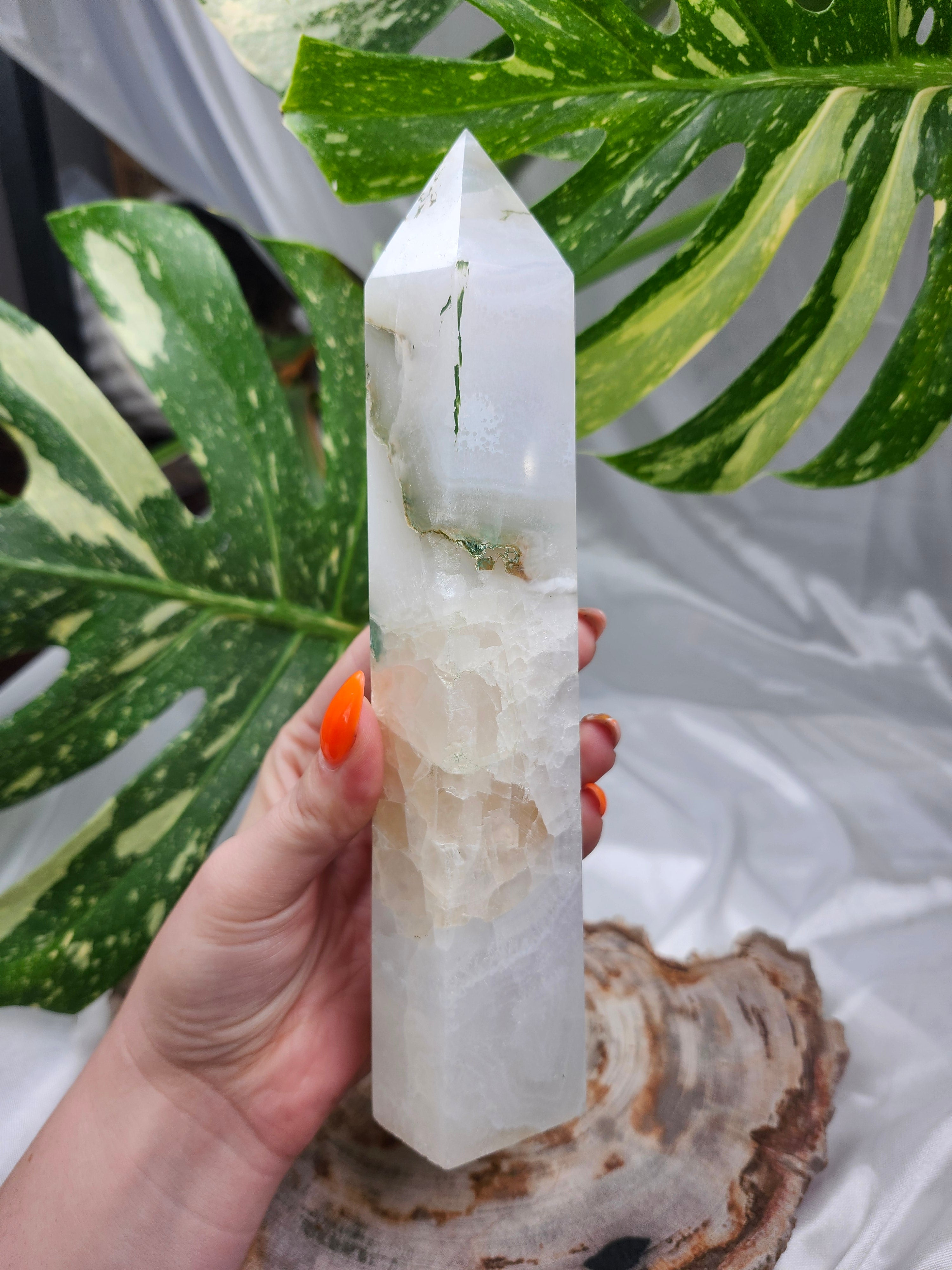MOSS AGATE TOWER LG