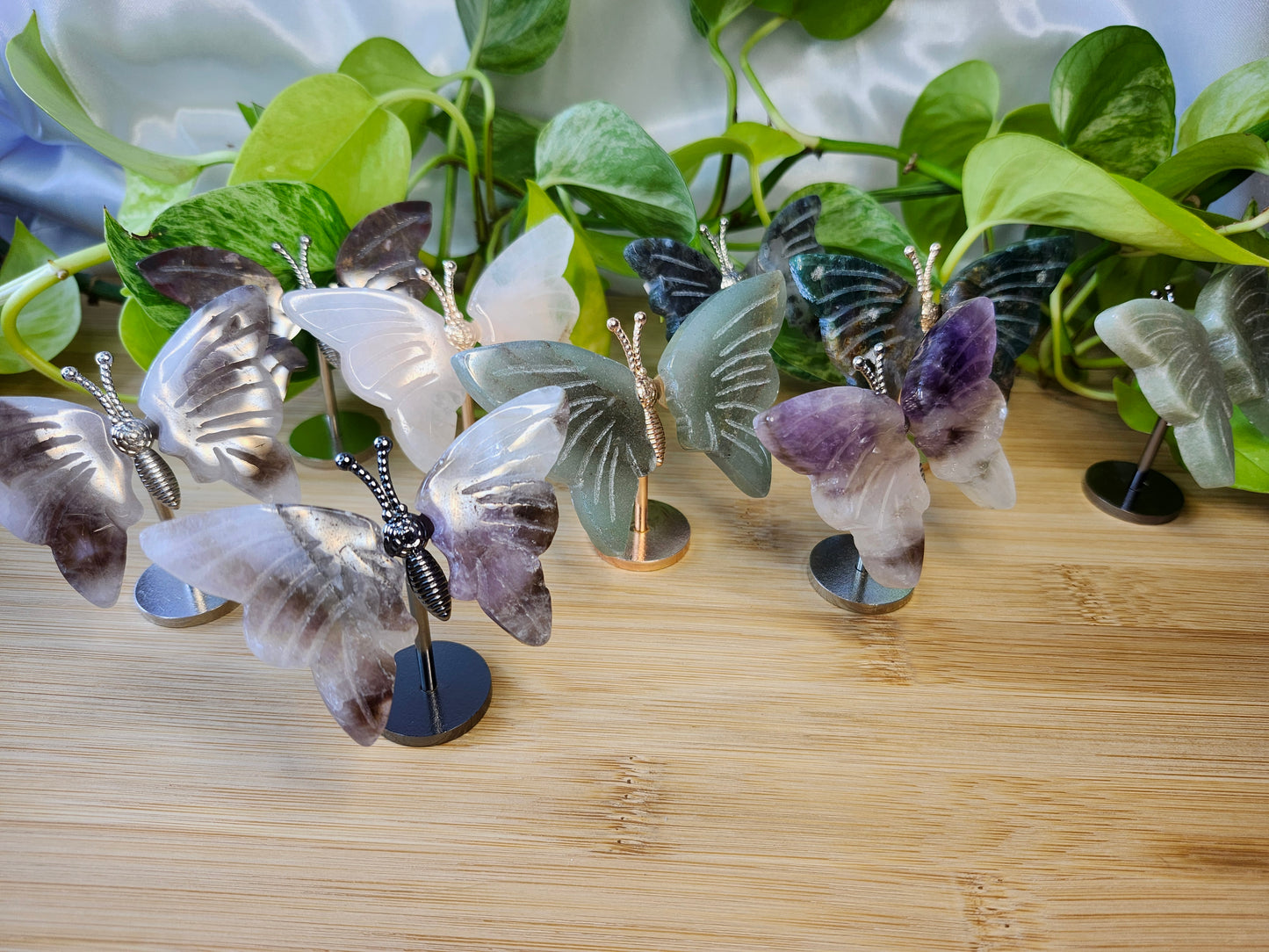 MIXED CRYSTAL MINI BUTTERFLY WINGS