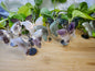 MIXED CRYSTAL MINI BUTTERFLY WINGS