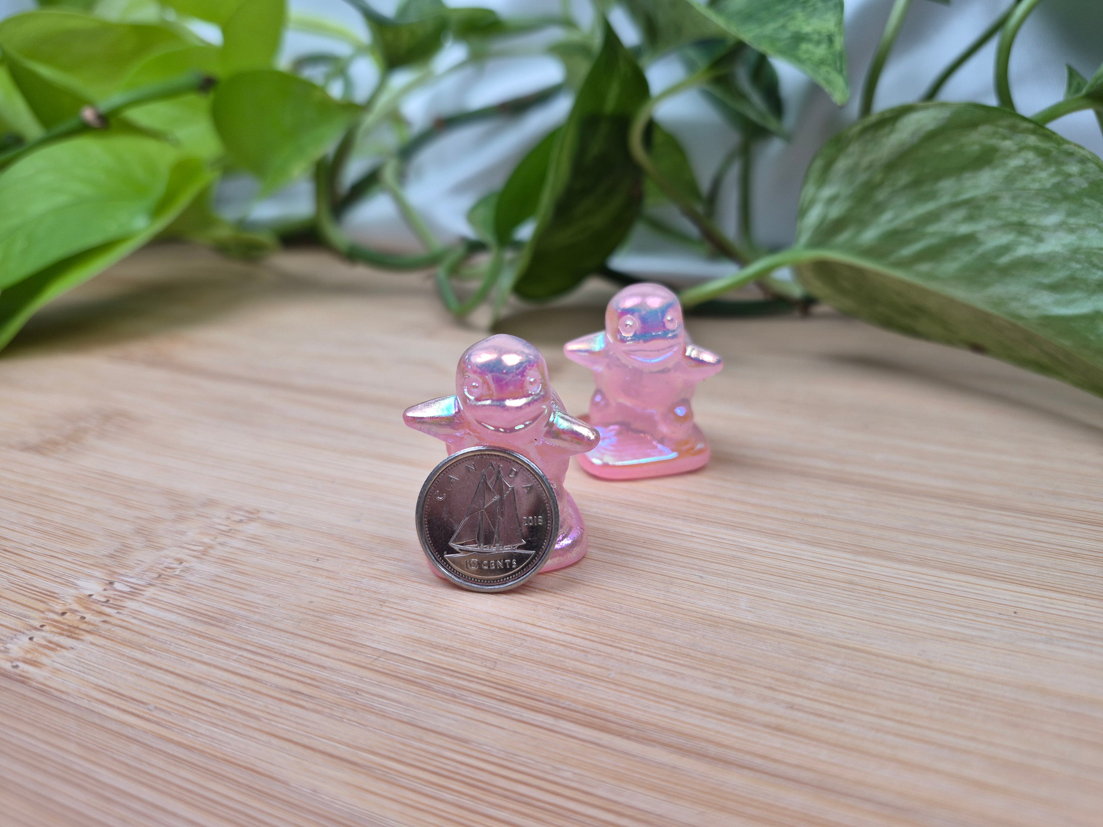 PINK AURA QUARTZ SQUIRTLE