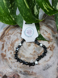 6mm HEMATITE STAR BRACELET