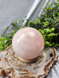 ROSE QUARTZ LG SPHERE #2