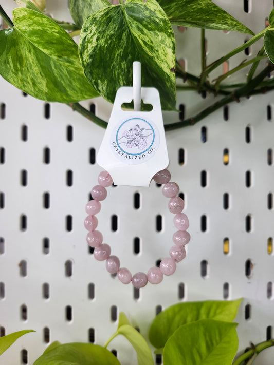 10mm ROSE QUARTZ BRACELET