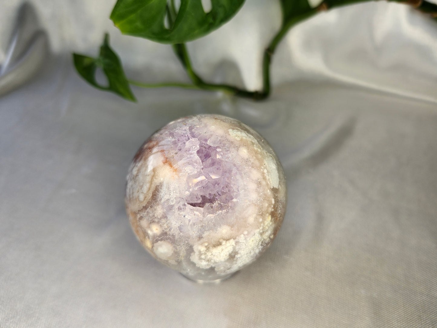 PINK AMETHYST SPHERE (B)