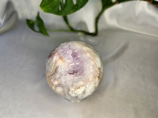PINK AMETHYST SPHERE (B)