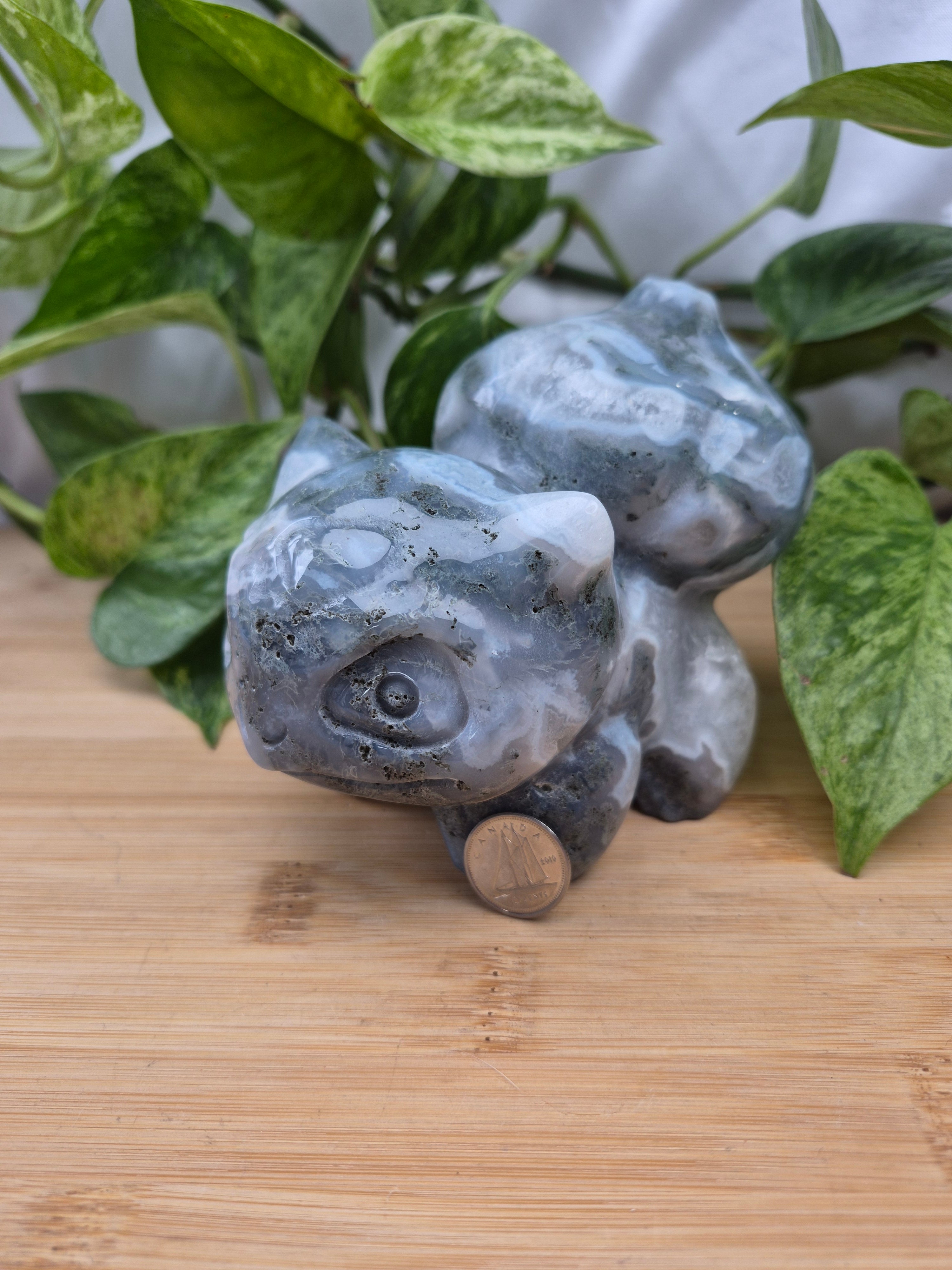 MOSS AGATE BULBASAUR XXL
