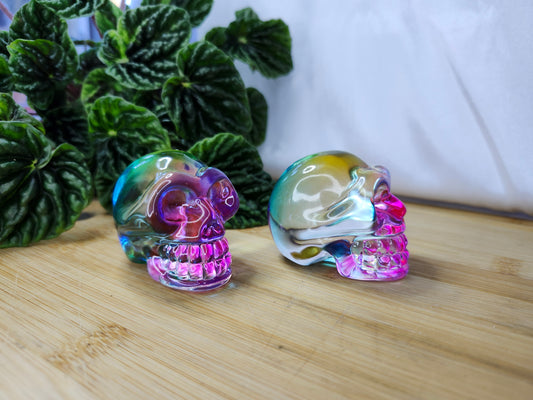 FAIRY GLASS SKULL