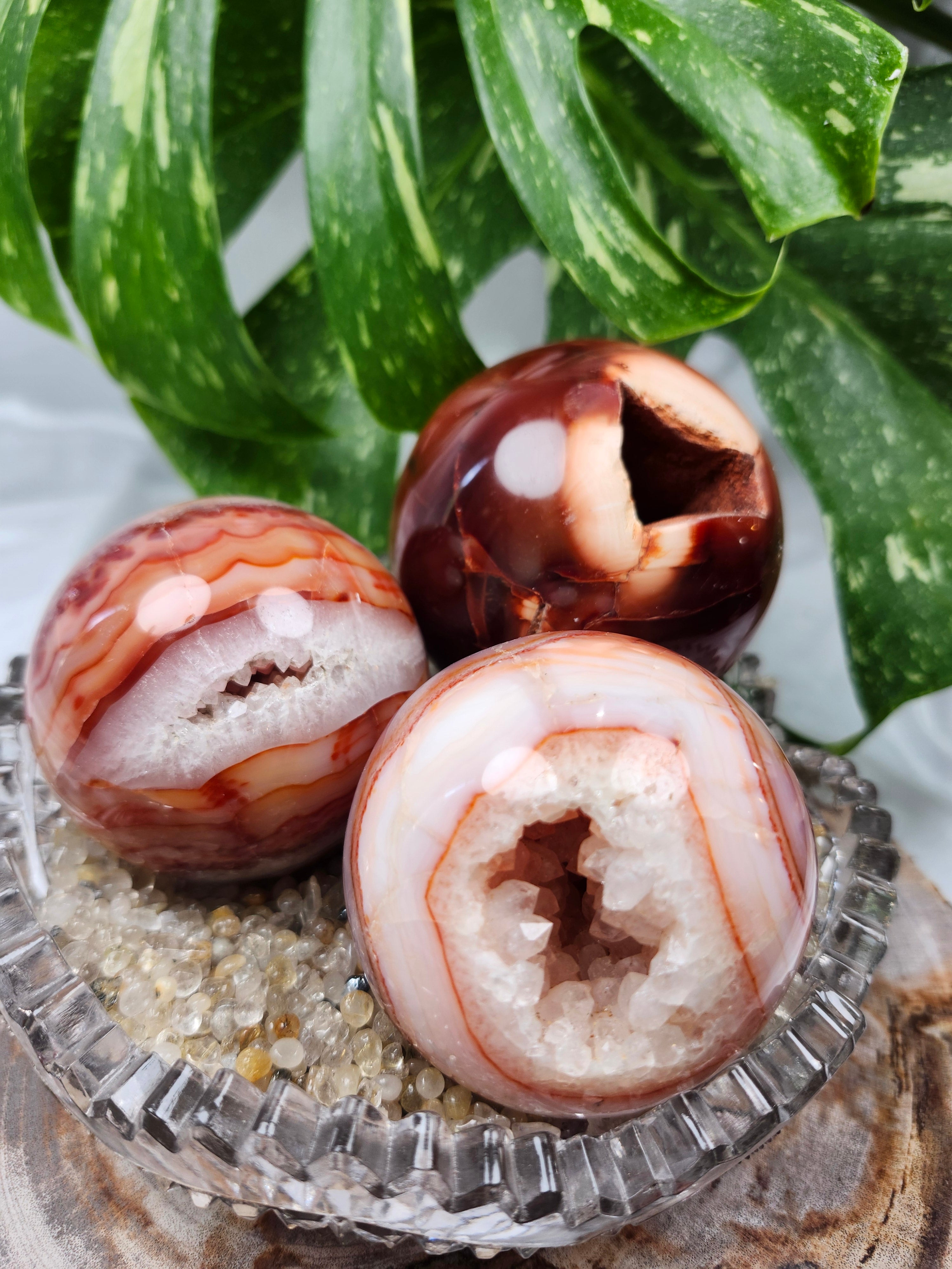 CARNELIAN AGATE SPHERE