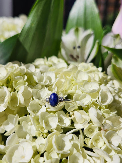 S7 LAPIS LAZULI .925 STERLING SILVER