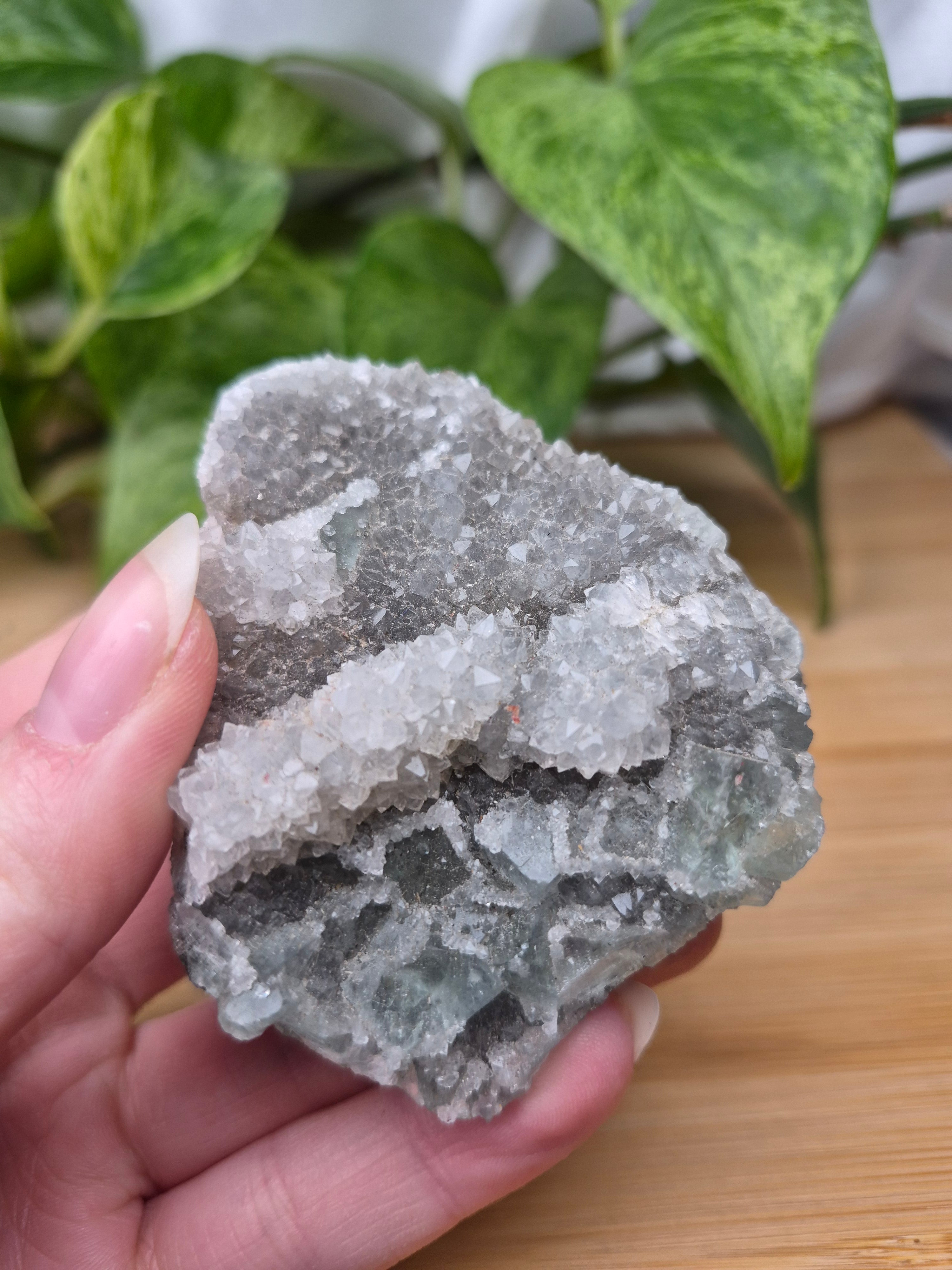 SUGAR FLUORITE CLUSTER