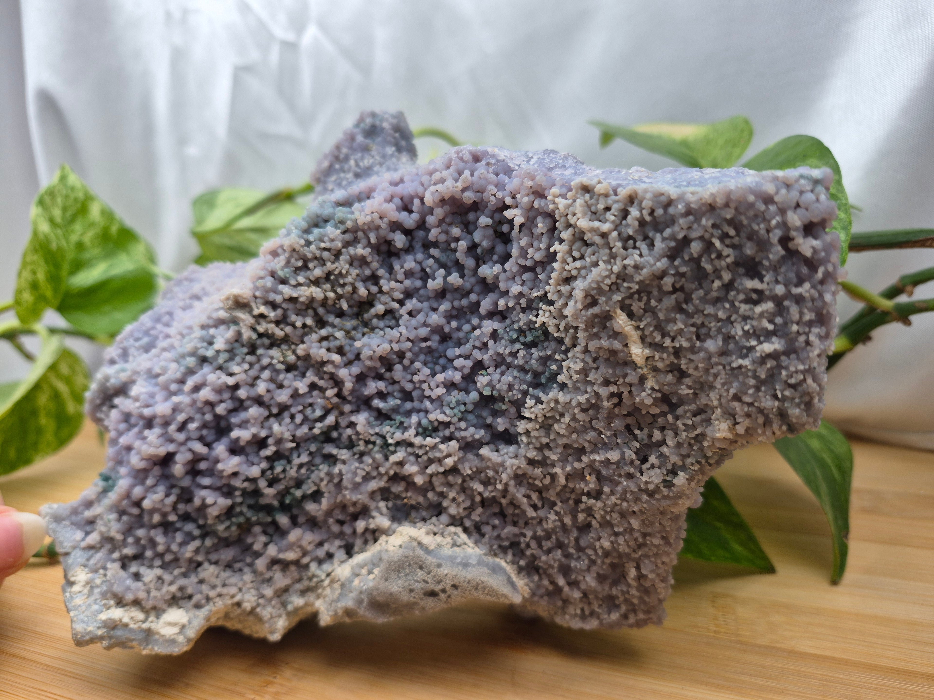 GRAPE AGATE ROUGH CHUNK 1138g