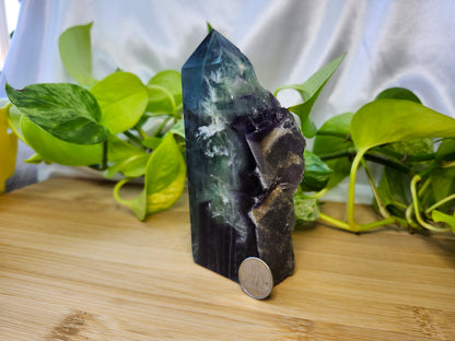 FEATHER FLUORITE TOWER