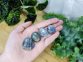 PURPLE LABRADORITE HEART