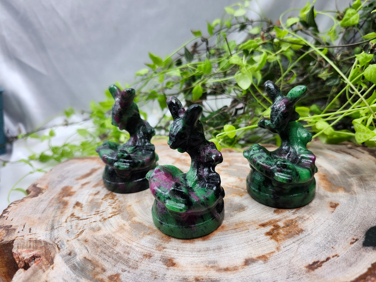 RUBY ZOISITE RAYQUAZA