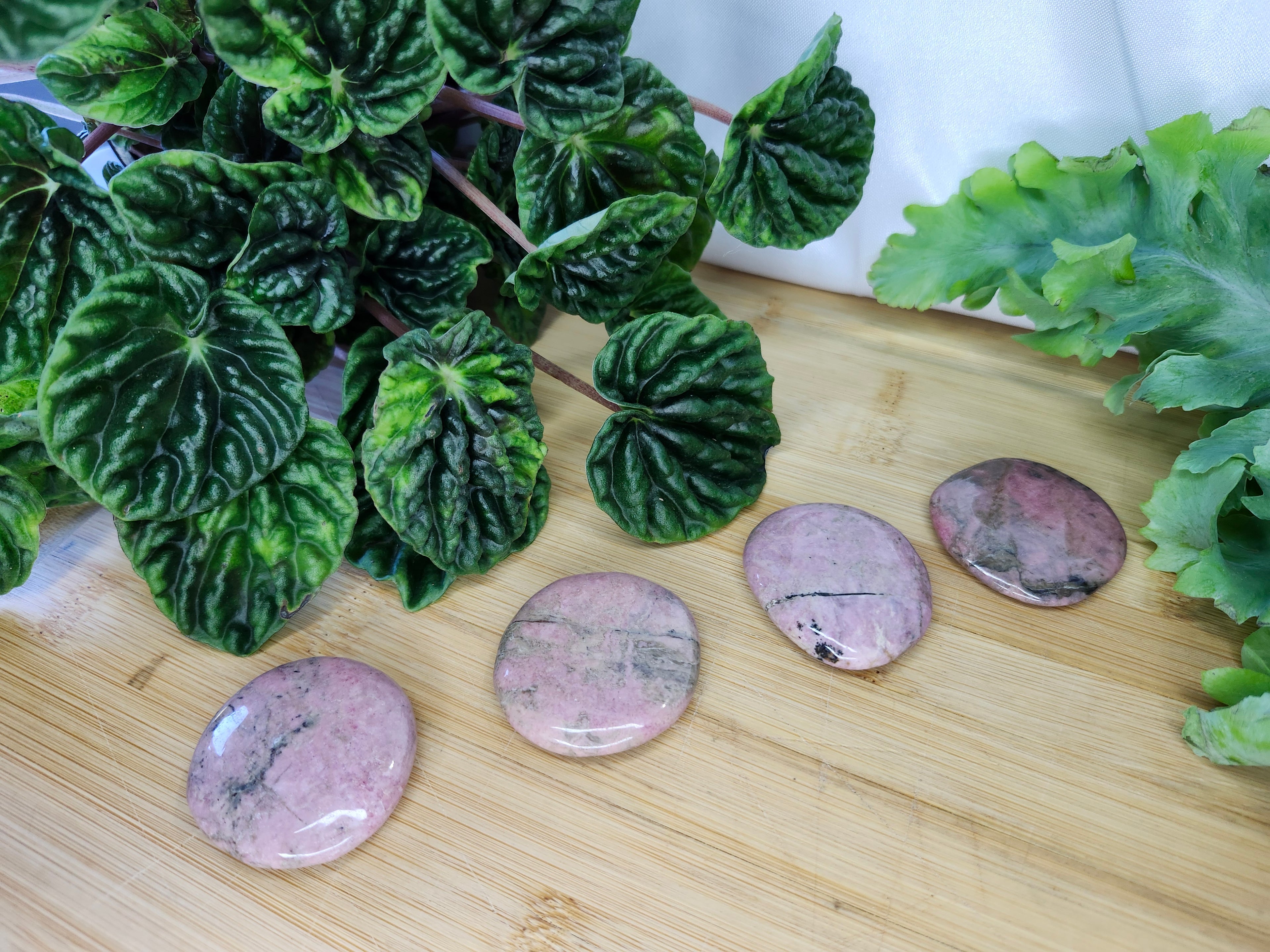 RHODONITE FLAT STONE