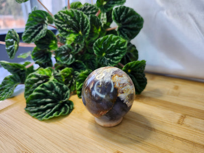 PURPLE CHALCEDONY SPHERE