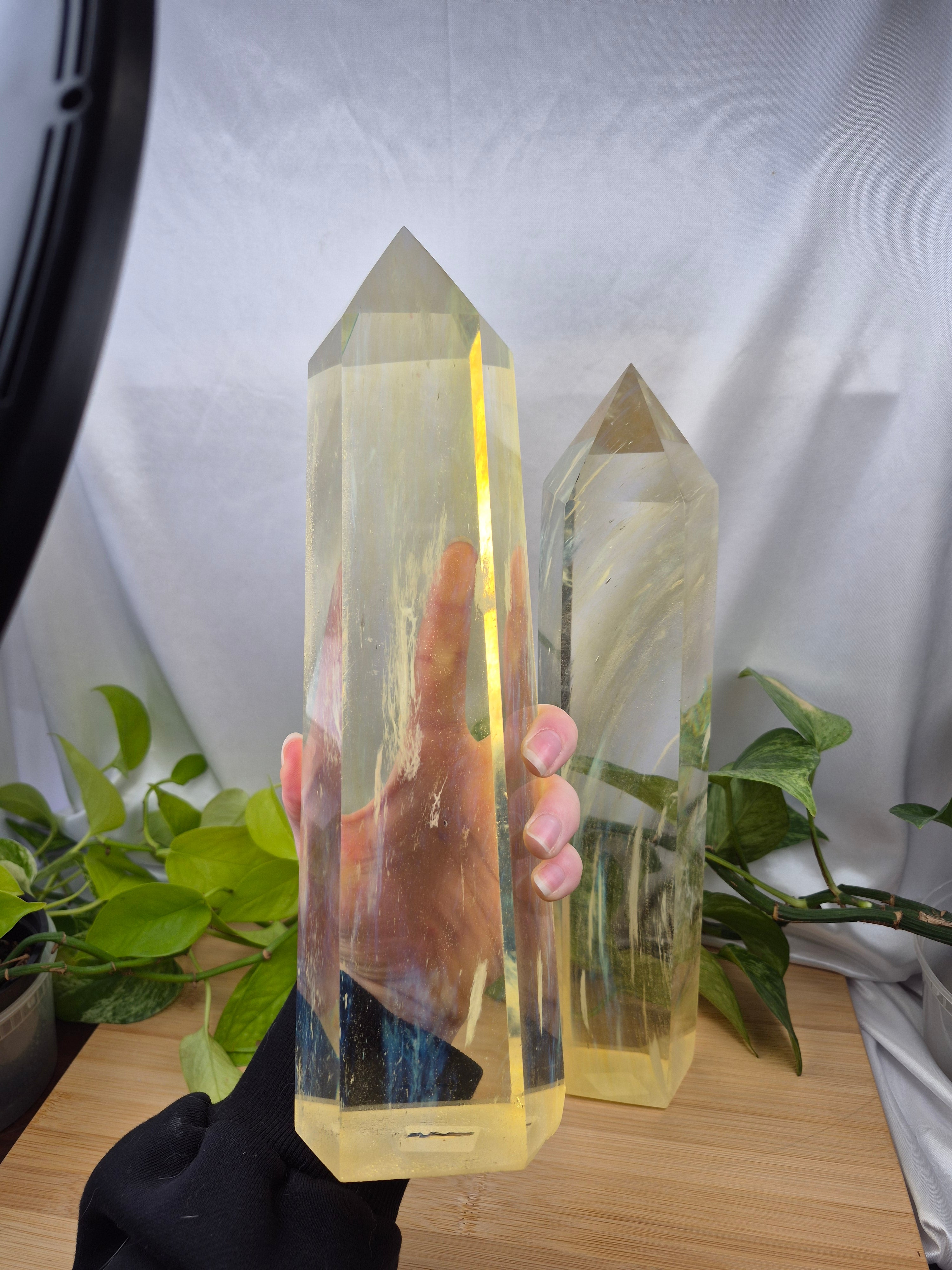 YELLOW FAIRY GLASS TOWER XXL
