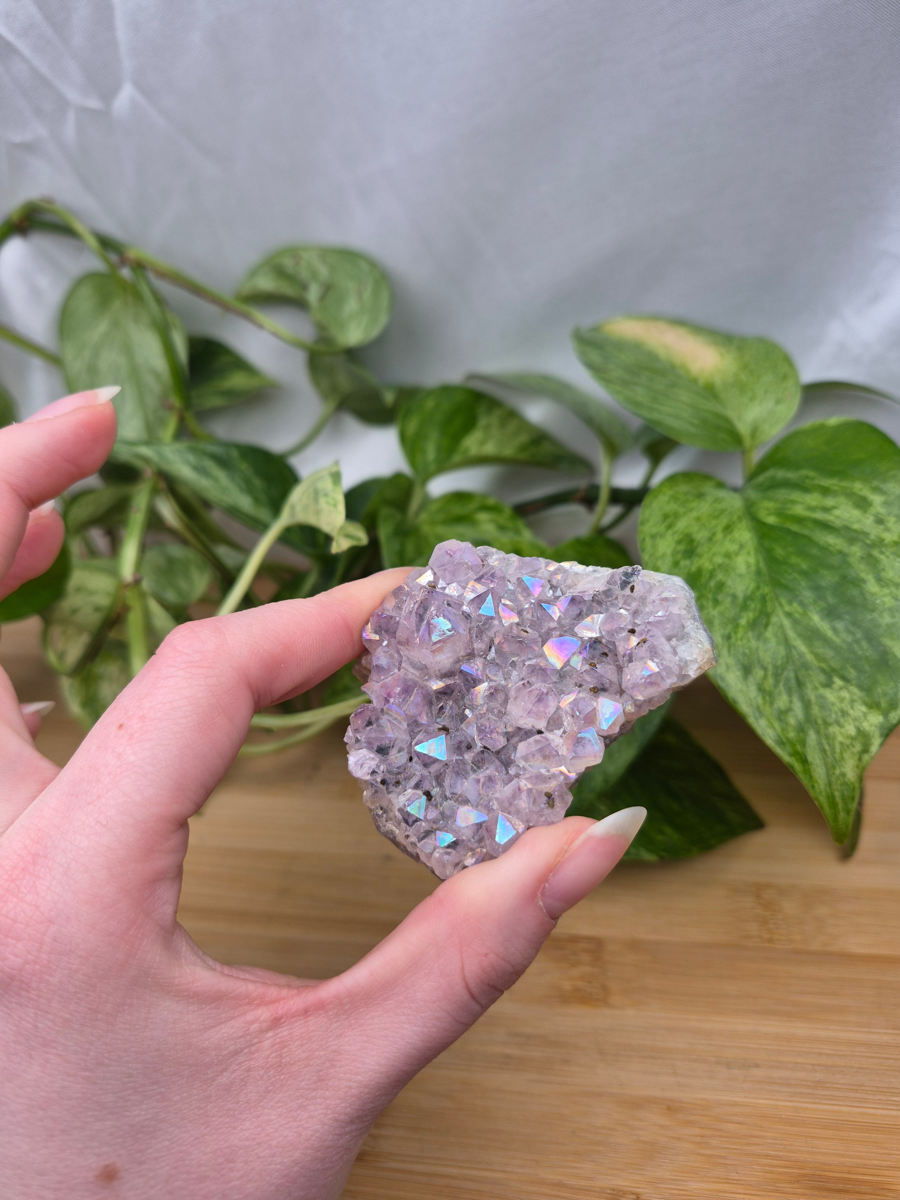 AURA AMETHYST ROUGH CHUNK