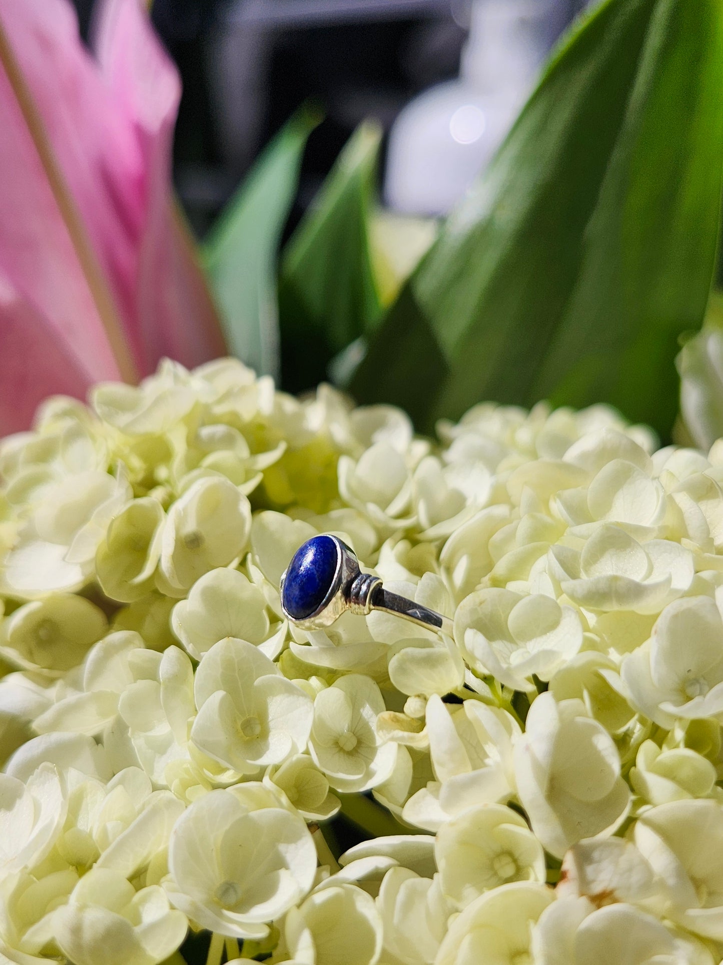 S7 LAPIS LAZULI .925 STERLING SILVER