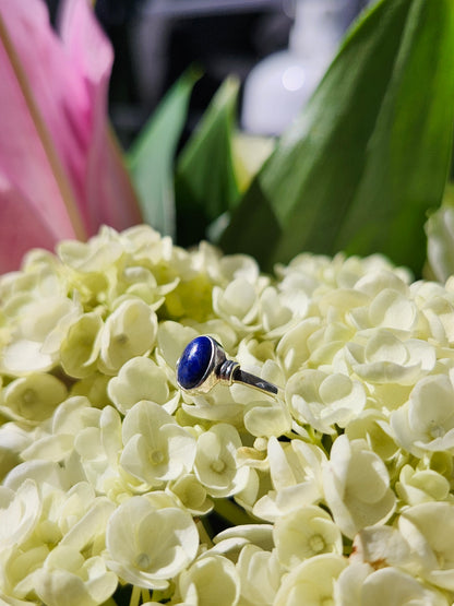 S7 LAPIS LAZULI .925 STERLING SILVER