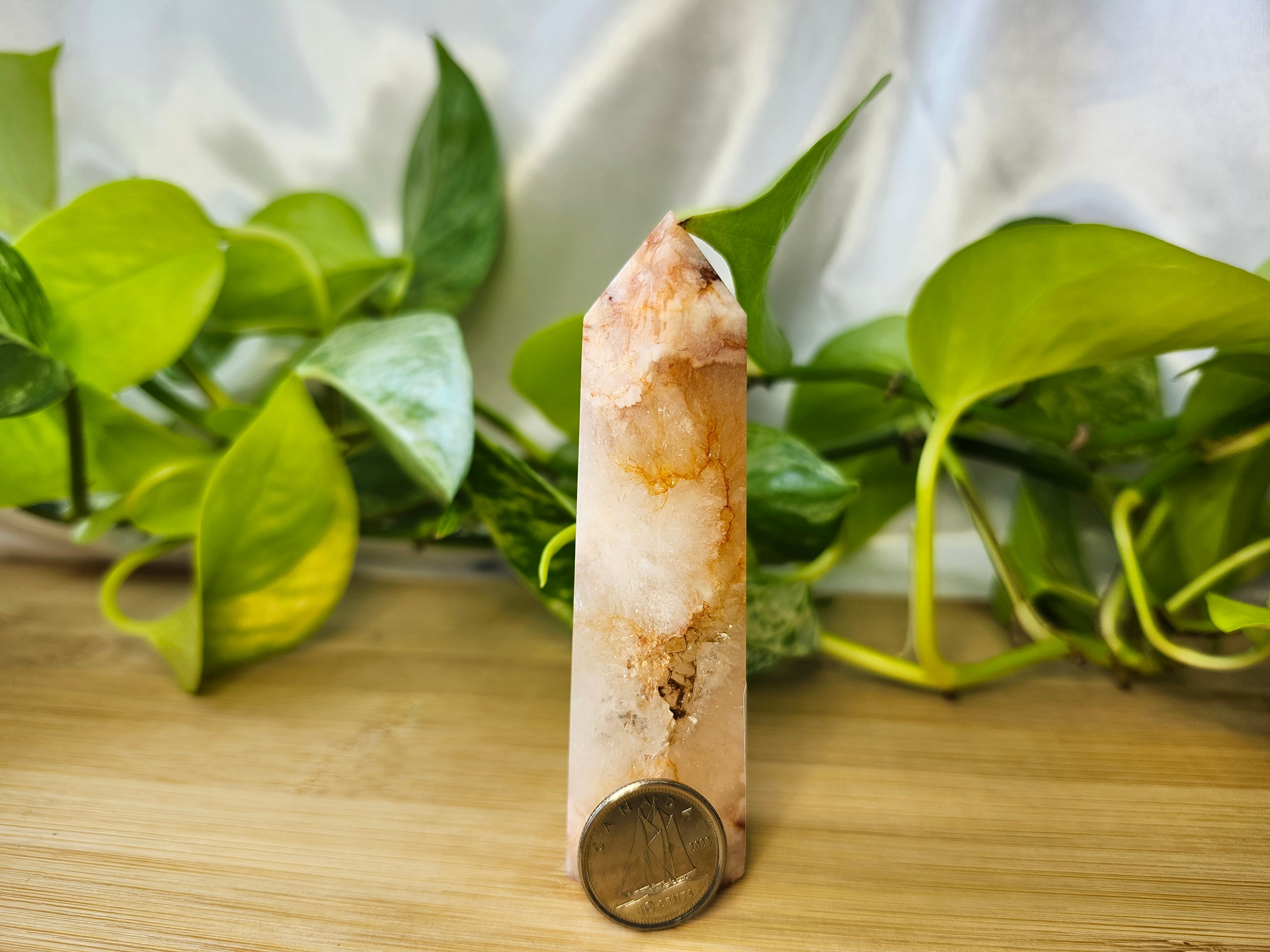 CARNELIAN FLOWER AGATE TOWER