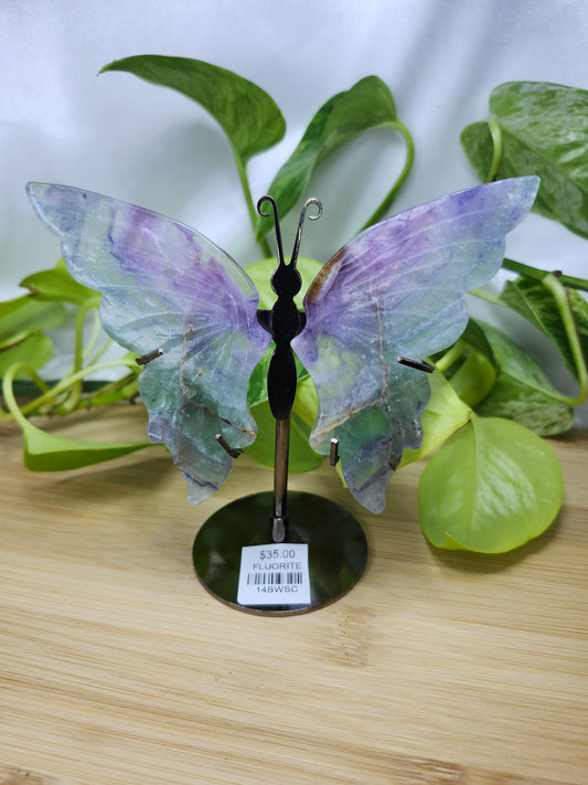 FLUORITE BUTTERFLY WINGS