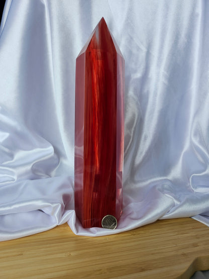 RED FAIRY GLASS TOWER