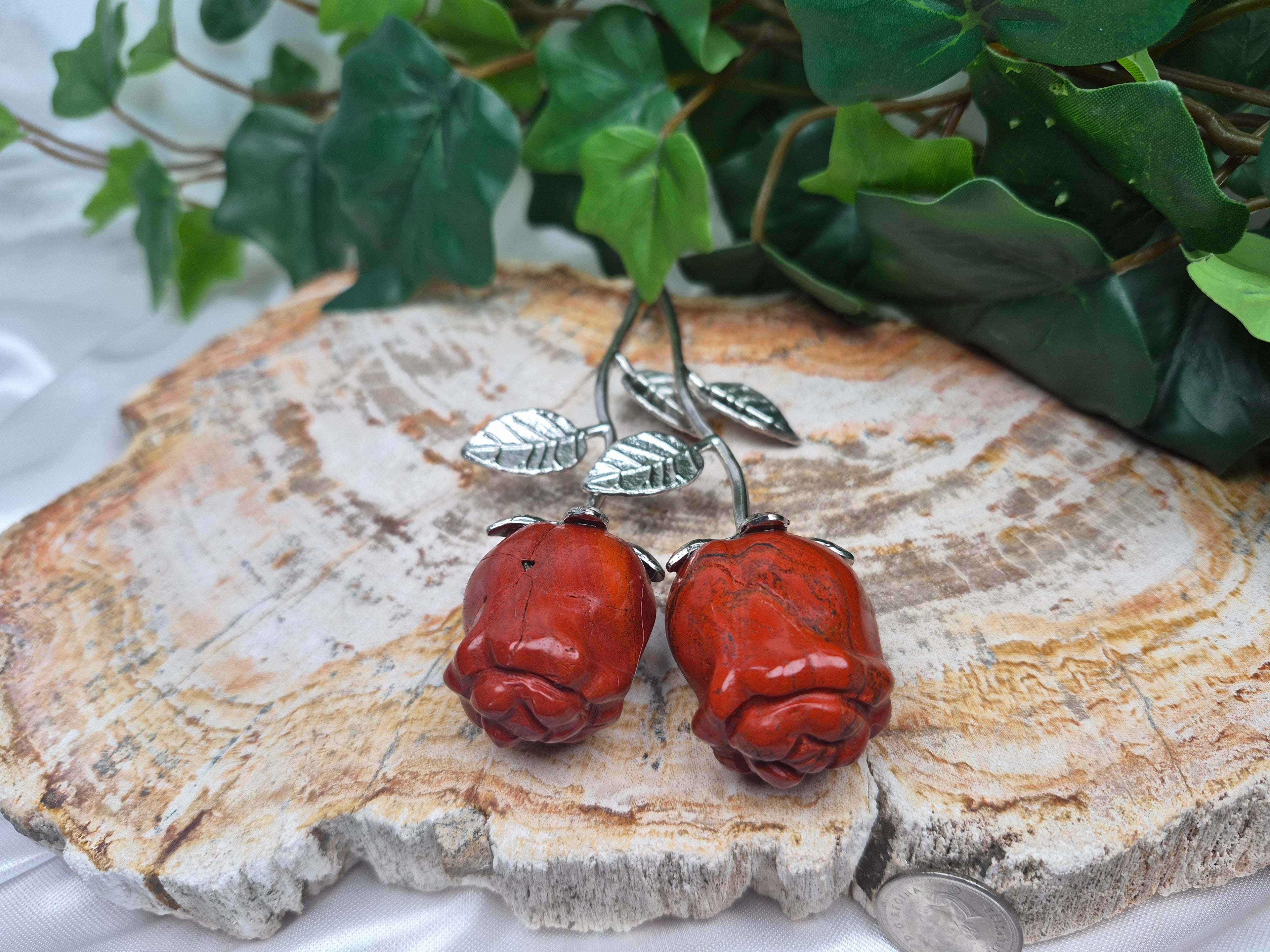 RED JASPER - ROSE