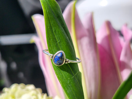 S7.5 LAPIS LAZULI .925 STERLING SILVER