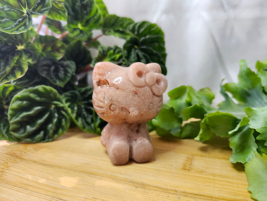 PINK AMETHYST HELLO KITTY