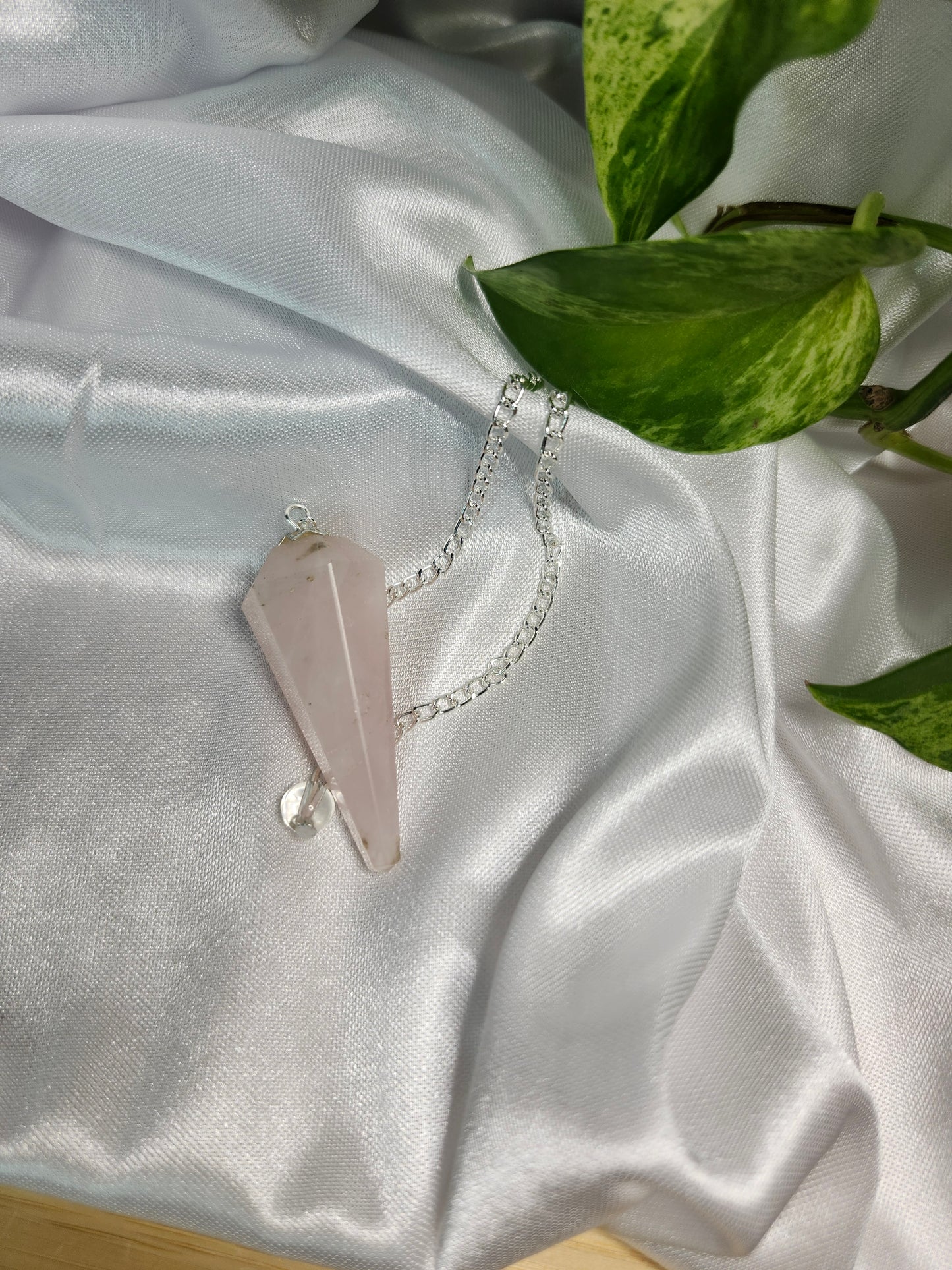 ROSE QUARTZ PENDULUM