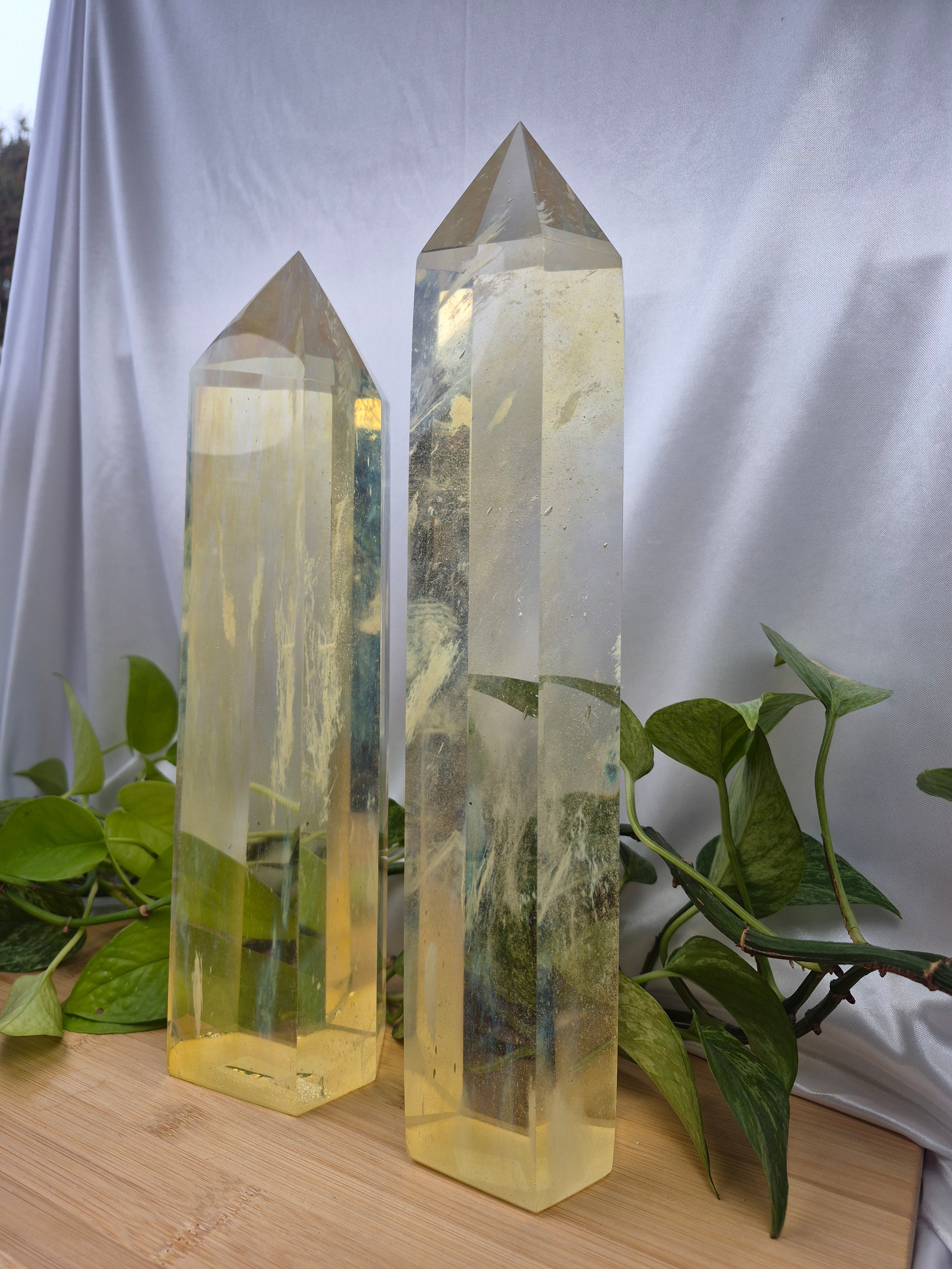 YELLOW FAIRY GLASS TOWER XXL