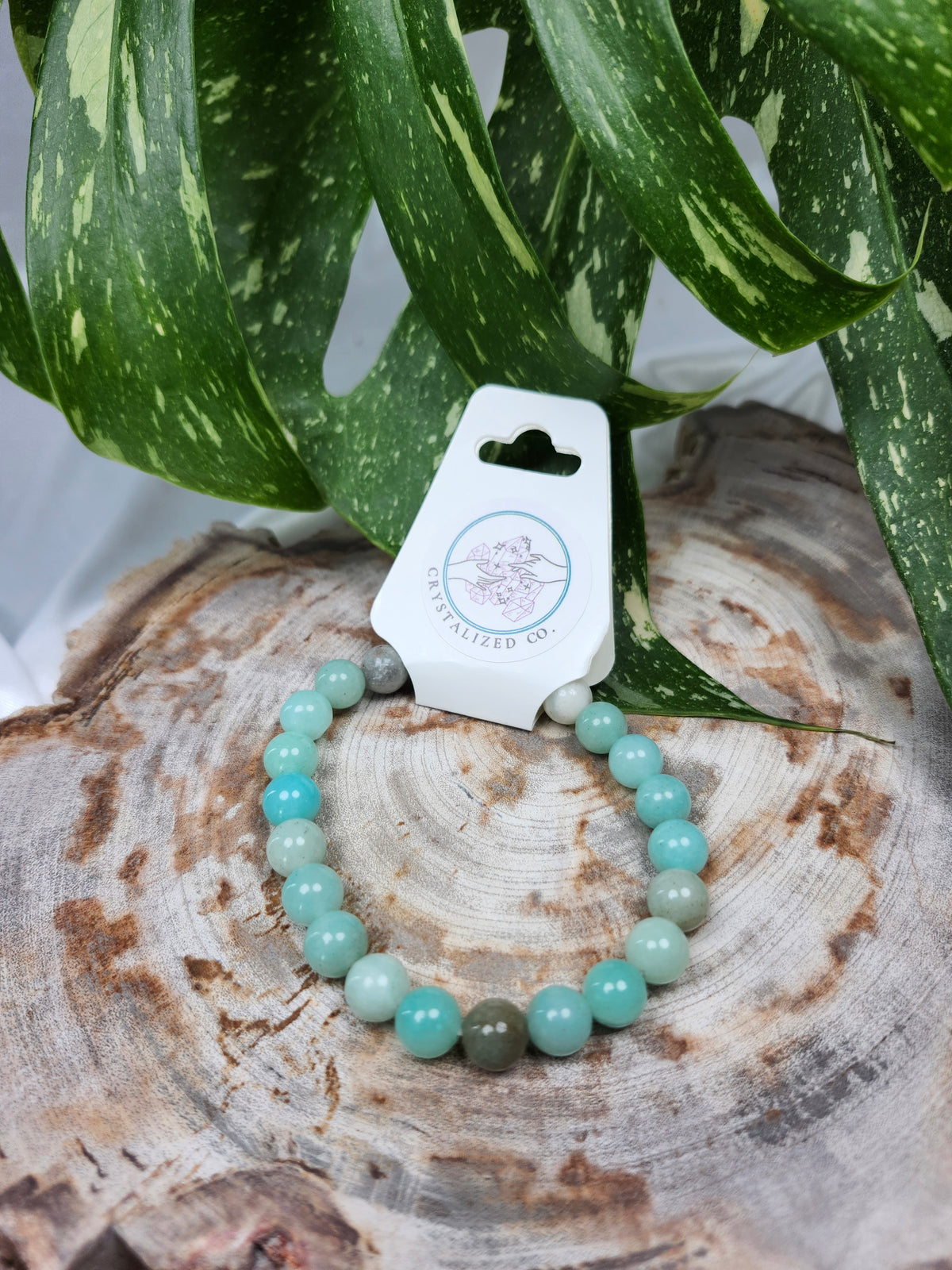 8mm CARIBBEAN CALCITE BRACELET