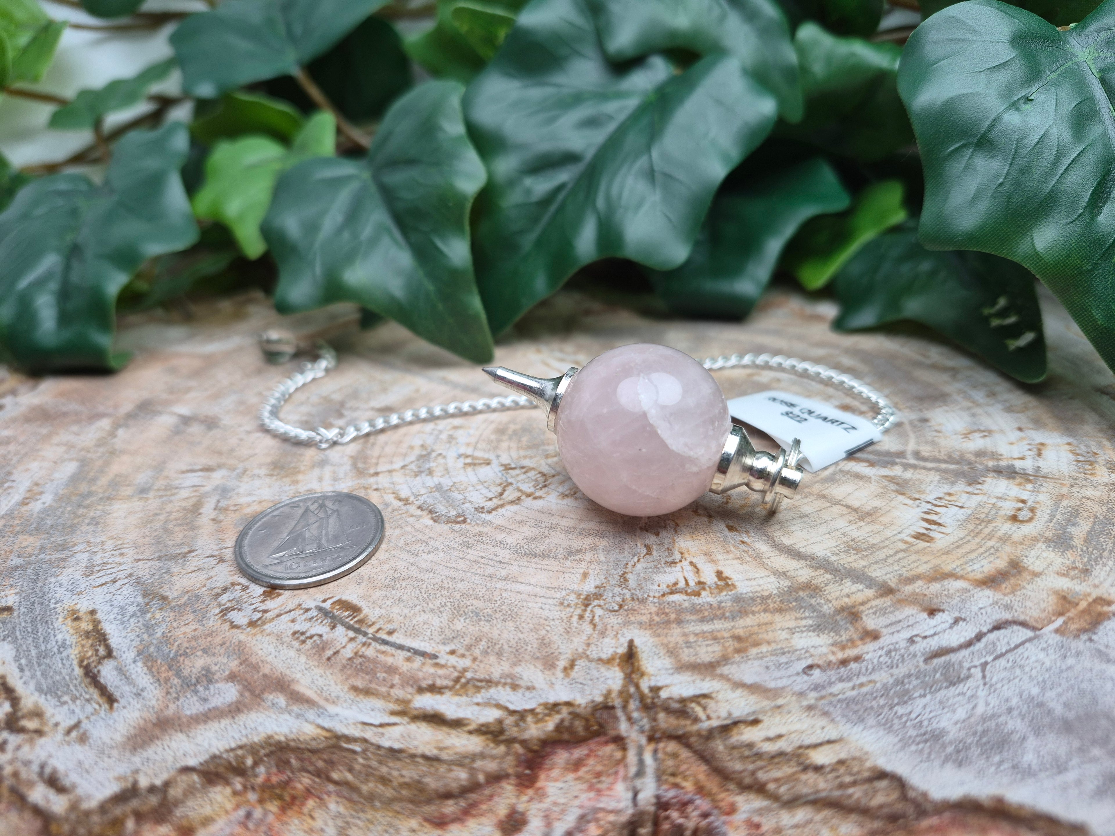 ROSE QUARTZ PENDULUM